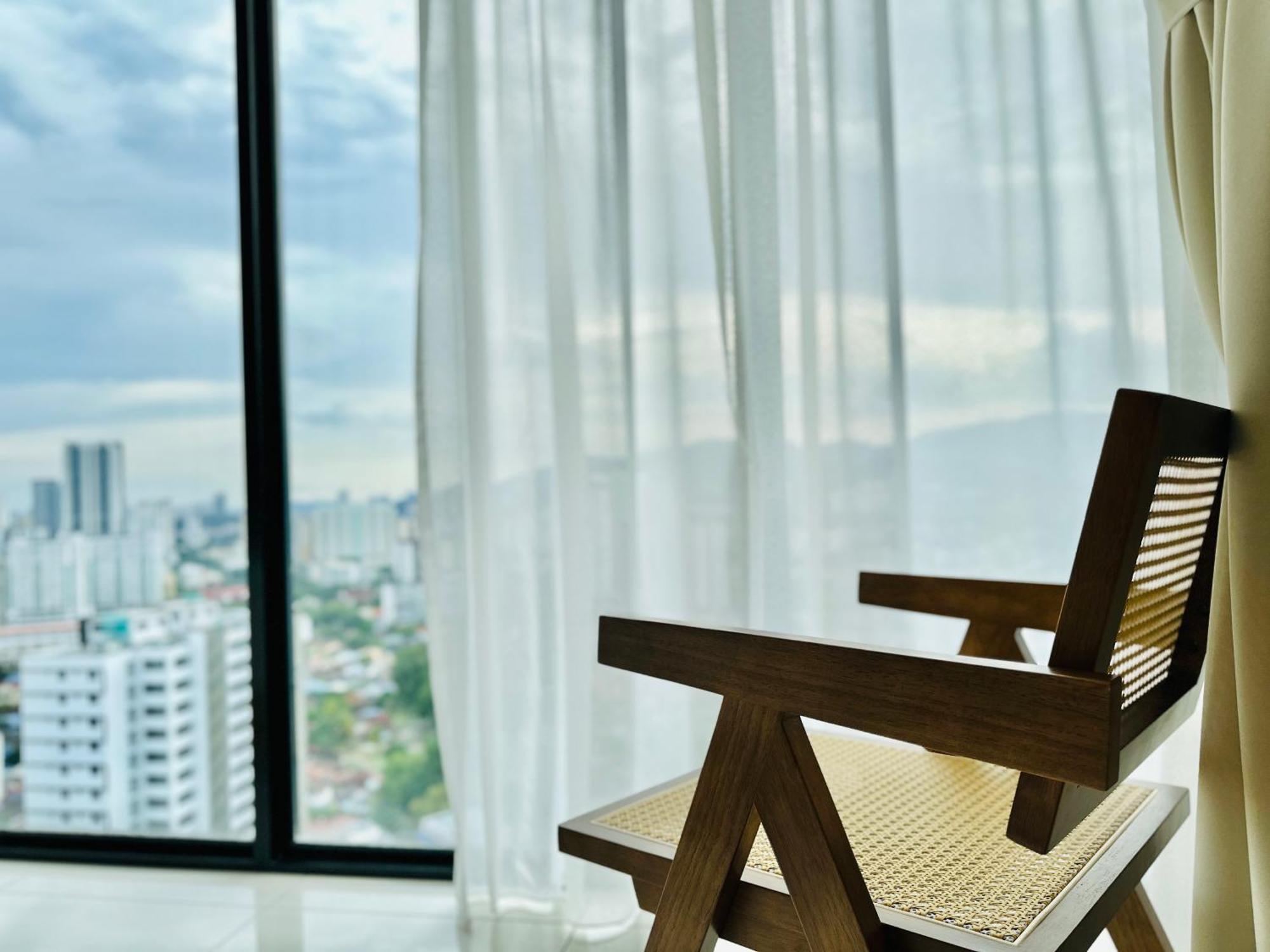 New 2Br Georgetown Warm And Lovely Homestay 10Pax-无敌美景两房民宿 Beacon Executive Suite Zewnętrze zdjęcie