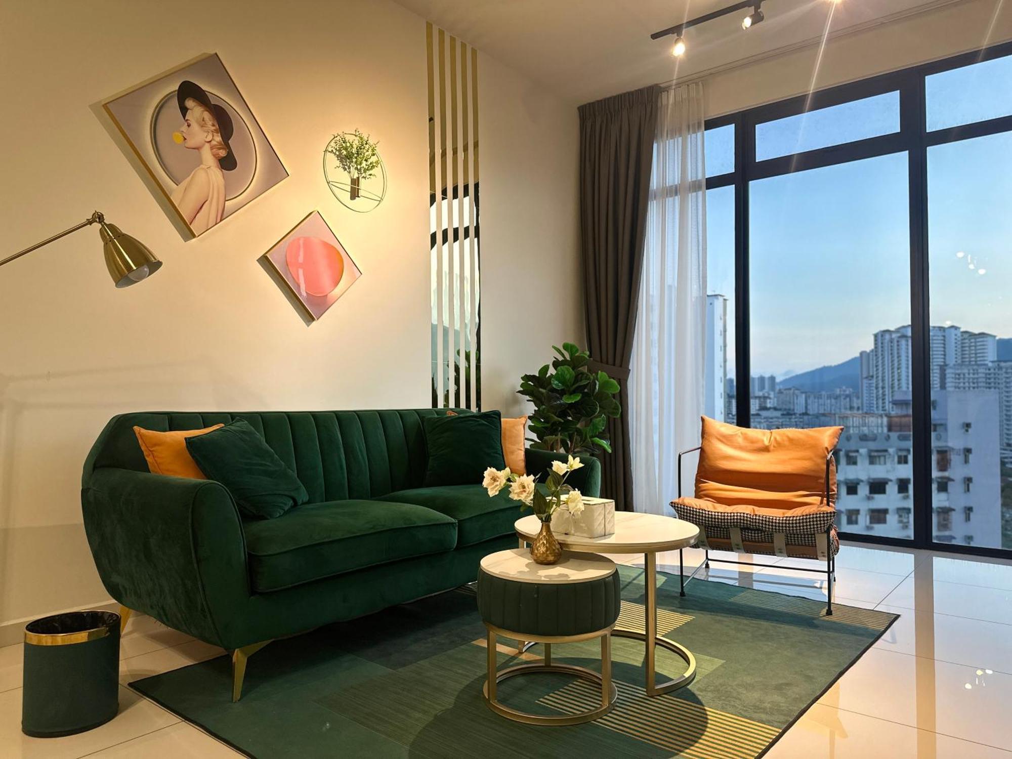 New 2Br Georgetown Warm And Lovely Homestay 10Pax-无敌美景两房民宿 Beacon Executive Suite Zewnętrze zdjęcie